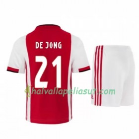 Jalkapallo Pelipaidat AFC Ajax Frenkie de Jong 21 Lasten Kotipaita 2019-2020 Lyhythihainen